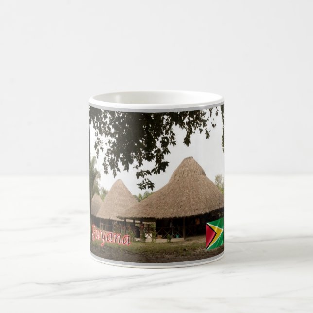 Guyana -  Houses - Coffee Mug (Center)