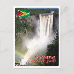 Guyana -  Kaieteur Falls - Postcard