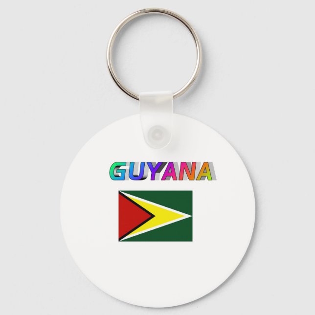 Guyana Keychain (Front)