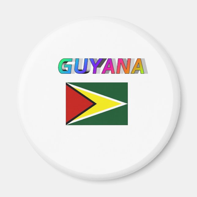 Guyana Magnet (Front)