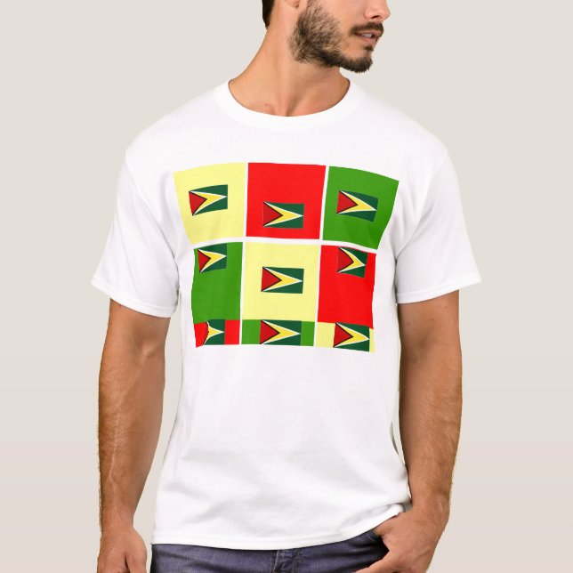 Guyana mens t-shirts (Front)