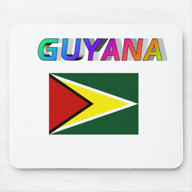 Guyana Mouse Pad (Front)