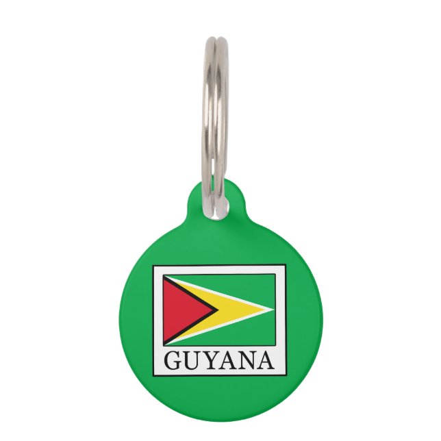 Guyana Pet Tag (Front)