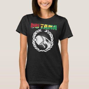 Guyana Ping Pong  Guyanese Table Tennis Team Suppo T-Shirt