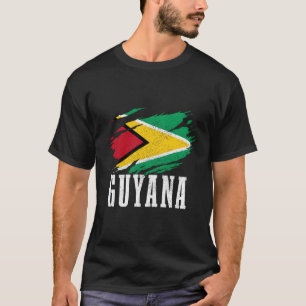 Guyana Pride Guyanese Flag Roots T-Shirt