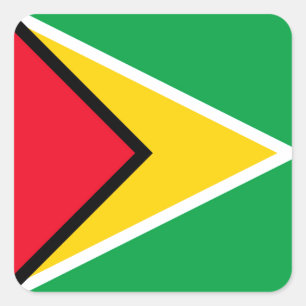Guyana Square Sticker
