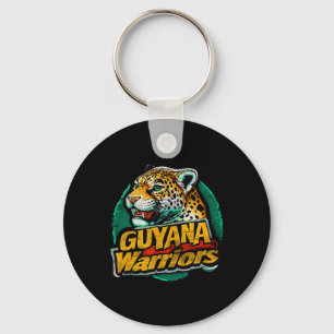 Guyana Warriors Vintage Look Cricket Keychain