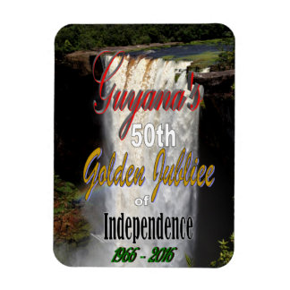 Guyana's Golden Jubilee Magnet