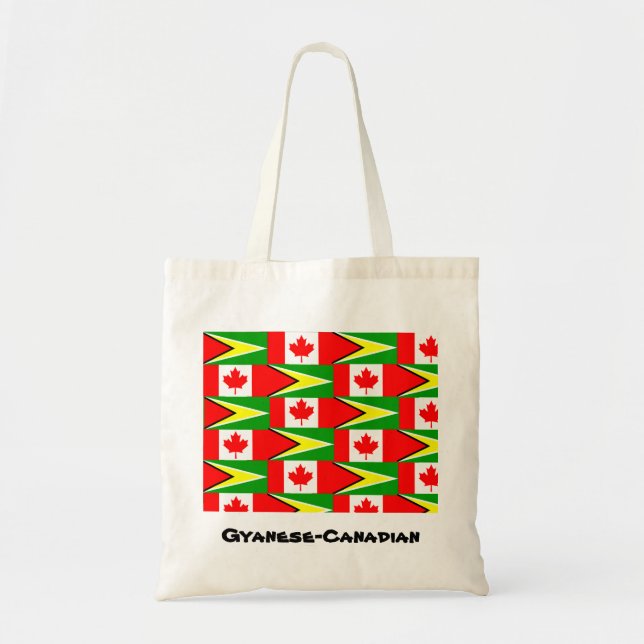 Guyanese-canadian tote bags (Front)