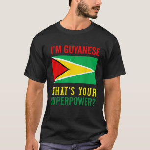 Guyanese Flag For Men Women Guyana Pride Heritage  T-Shirt