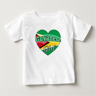 Guyanese Girl Baby T-Shirt