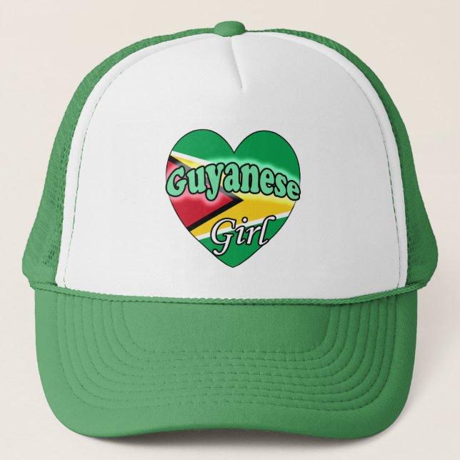Guyanese Girl Trucker Hat (Front)