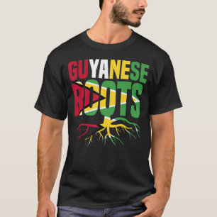 Guyanese Roots Guyana Pride Flag Roots Men Women G T-Shirt