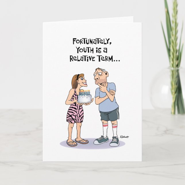 Guy's 50th Birthday Card (Front)