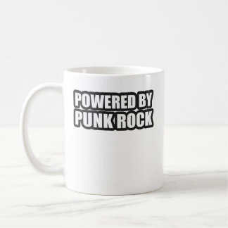 guys girls POWERED BY PUNK ROCK music Coffee Mug