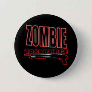 guys girls undead zombies funny zombie shirt 2 inch round button