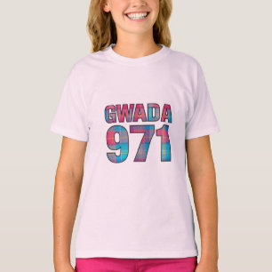 Gwada 971 - Guadeloupean Pride T-Shirt