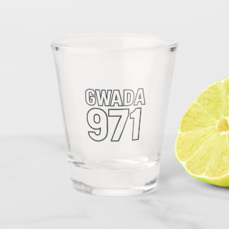 GWADA 971 | Pride Guadeloupe Urban Style Shot Glass
