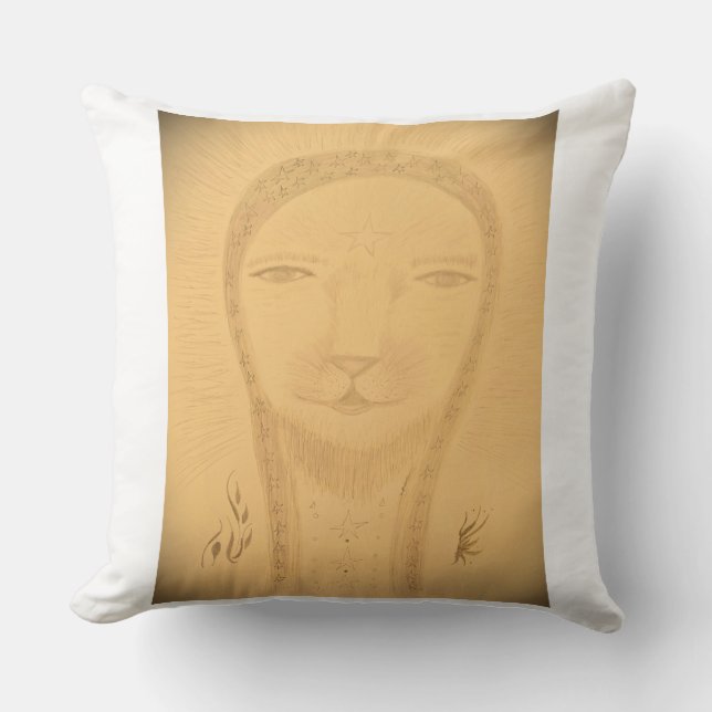 Gwaredd Throw Pillow (Front)
