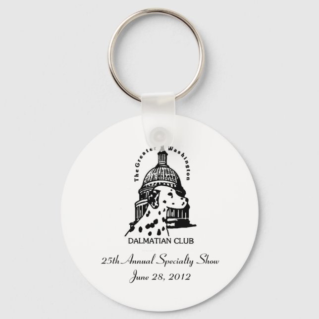 GWDC - 25th Specialty Show Keychain (Front)