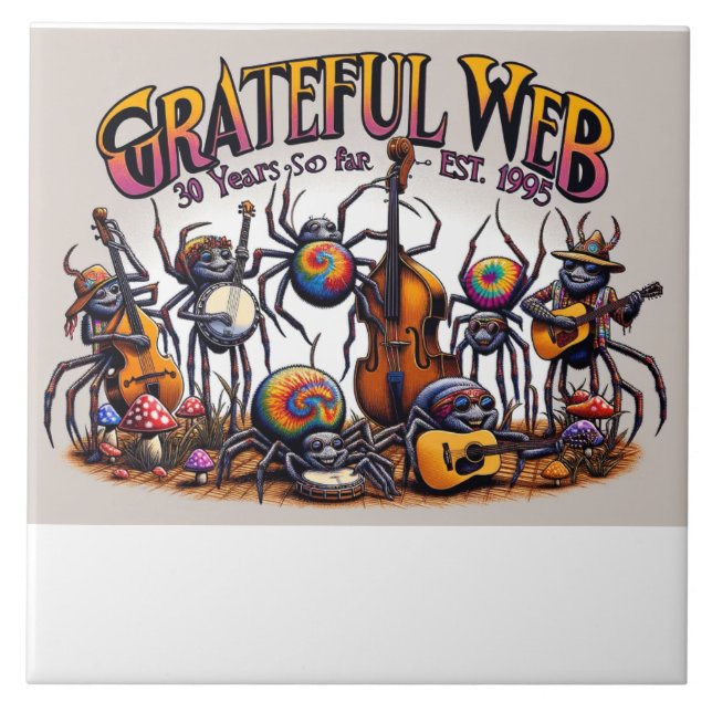 gweb band 30 years tile (Front)