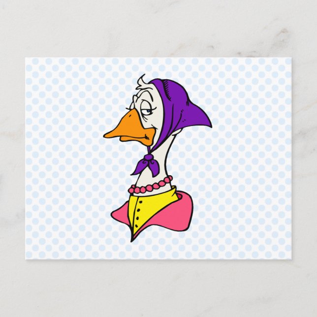 Gwenda Goose Postcard (Front)