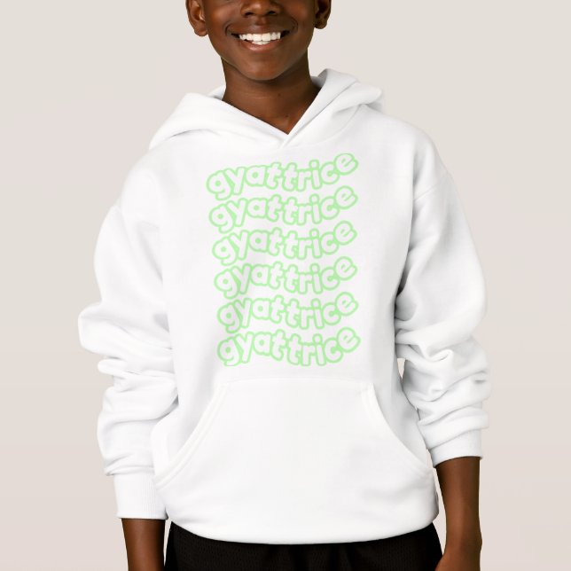 @gyattrice Logo Pastel Green Kid’s (Front)