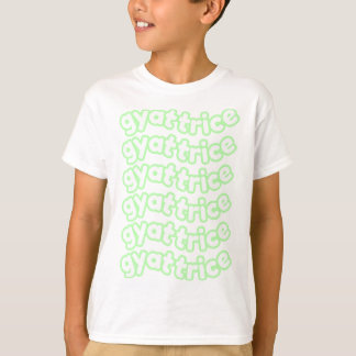 @gyattrice Logo Pastel Green Kid’s T-Shirt