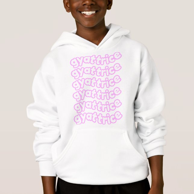 @gyattrice Logo Pastel Pink Kid’s (Front)