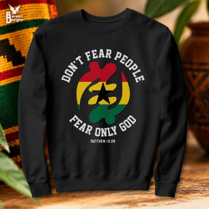 Gye Nyame Adinkra FEAR ONLY GOD Christian Ghana Sweatshirt