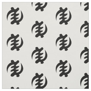 Gye Nyame God is Supreme Adinkra Symbol Fabric