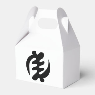 Gye Nyame God is Supreme Adinkra Symbol Favor Box