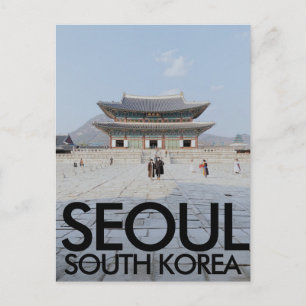 Gyeongbokgung Palace, Jongno-gu Seoul, South Korea Postcard