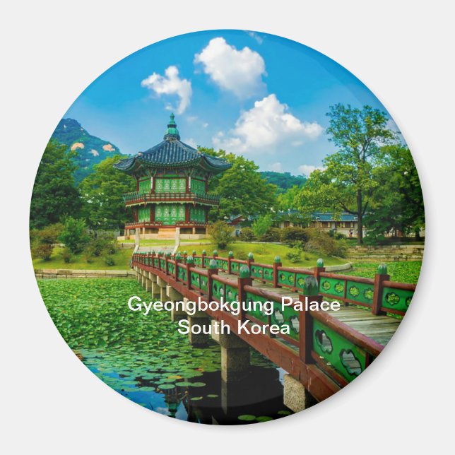 Gyeongbokgung Palace, South Korea Magnet (Front)
