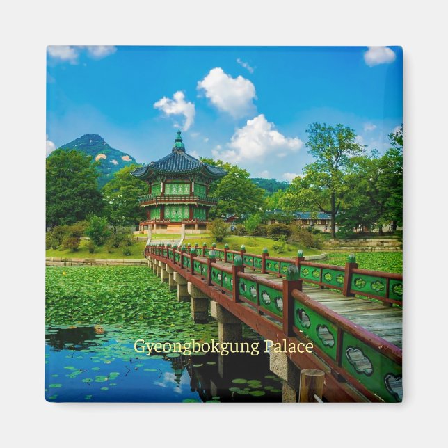 Gyeongbokgung Palace, South Korea Magnet (Front)