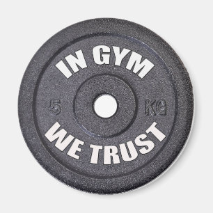 Gym Addict Funny Magnet