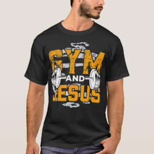 Gym and Jesus Shirt Jesus Workout Jesus Fitness