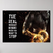 Gym B Artwork Training Workout Motivation Quote