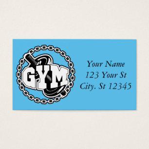 Gym Barbell Logo Thunder_Cove
