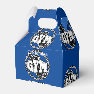 Gym Barbell Logo Thunder_Cove Favor Box