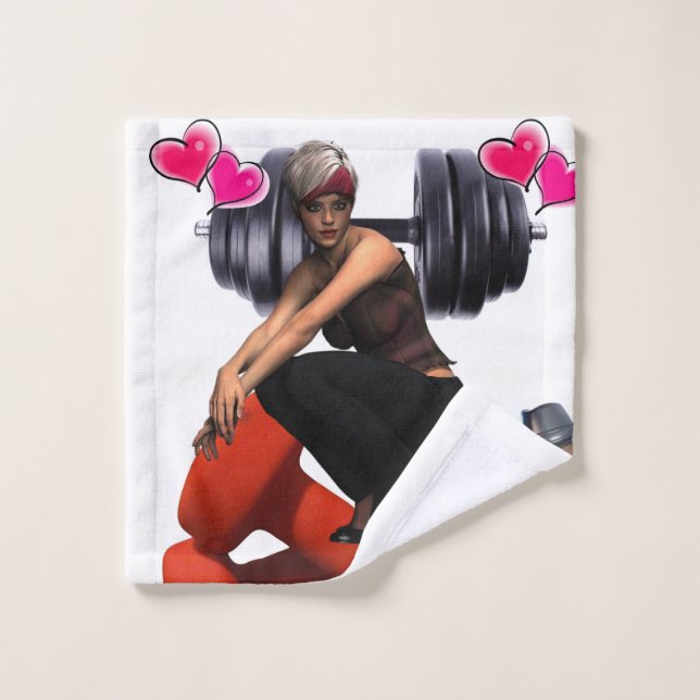 Gym Bathroom Towel Sets (Wash Cloth)