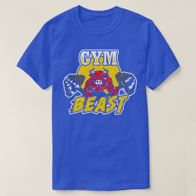 Gym Beast T-Shirt (Design Front)