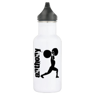 Gym Bodybuilder Personalized 532 Ml Water Bottle