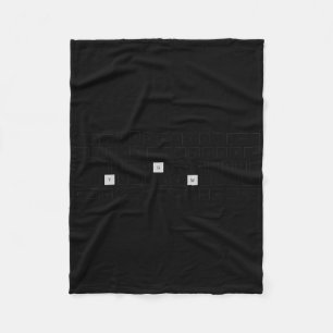 Gym Bodybuilding Fleece Blanket