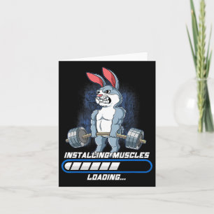 Gym Bodybuilding Installing Muscles  Card