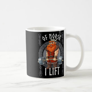 Gym Bodybuilding Training Of Norse I Lift Viking  Coffee Mug
