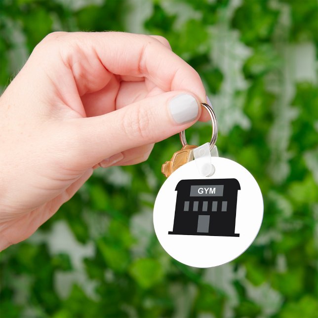 Gym Building Keychain (Creator Uploaded)