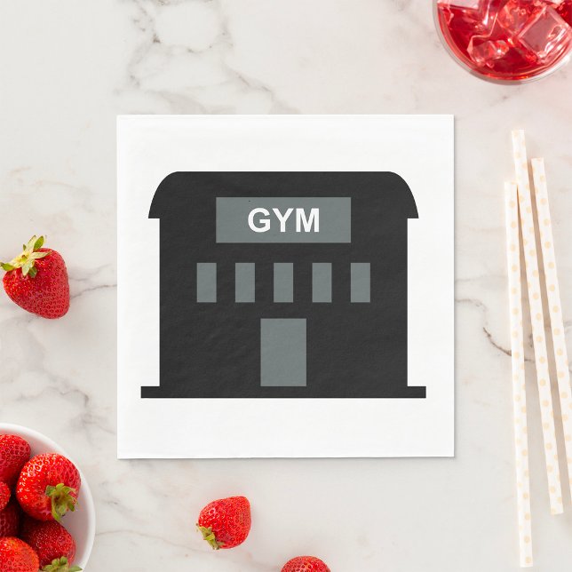 Gym Building Napkin (Creator Uploaded)