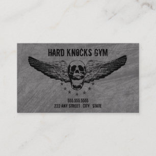 Gym business card VIP pass