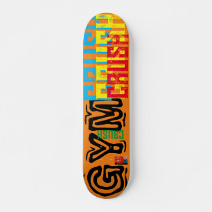 GYM CRUSH  7 3/4" Skateboard Deck